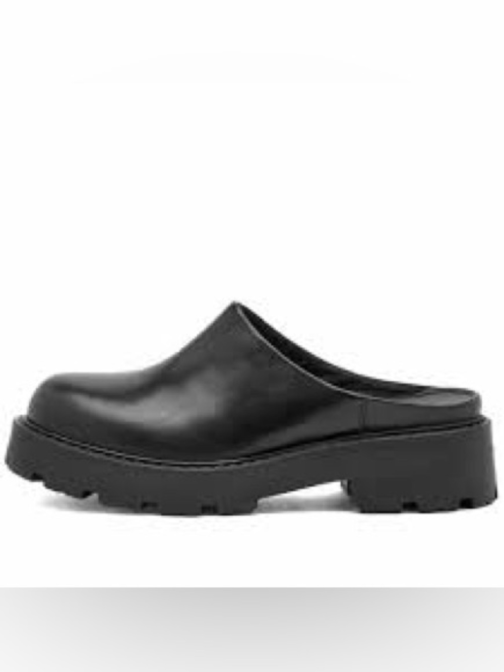 Vagabond Black Leather Slip-On Loafers
